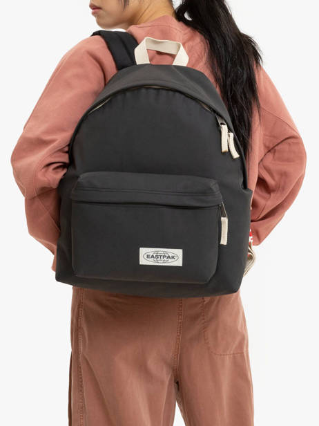 Rugzak 1 Compartiment Eastpak Zwart upgrained K620UPG ander zicht 1