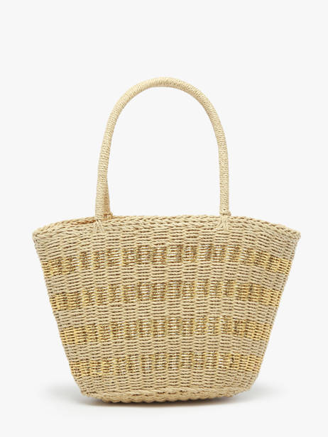 Schoudertas Cabas Stro Gerard pasquier Beige cabas P24028 ander zicht 4