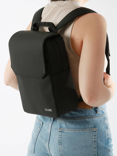Rugzak Cluse Zwart backpack CX039 ander zicht 1