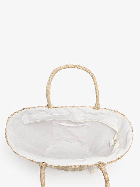 Sac Porté épaule Straw Paille Miniprix Beige straw B471 vue secondaire 2