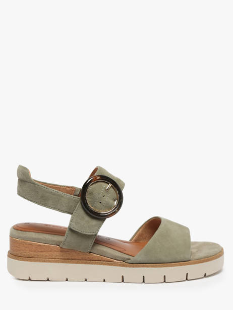 Sandalen Uit Leder Tamaris Groen accessoires 42