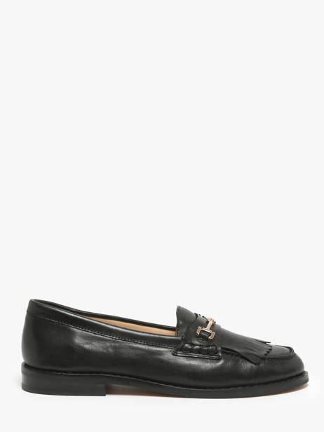 Mocassins En Cuir Inuovo Noir women B01002