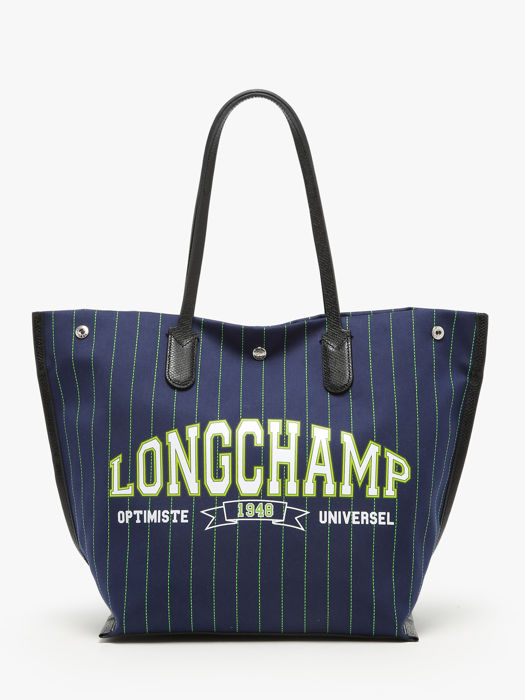 Longchamp Essential université Besace Bleu