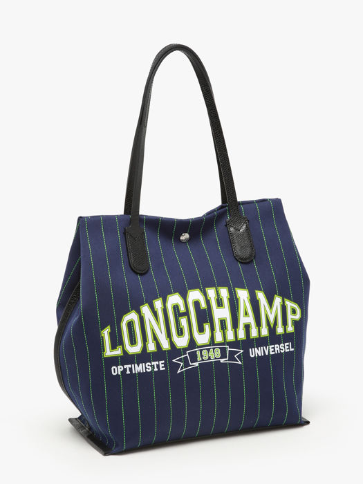 Longchamp Essential université Besace Bleu