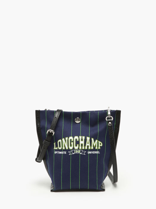 Longchamp Essential université Sac porté travers Bleu