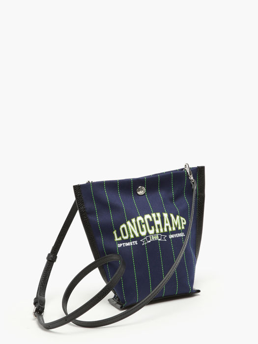 Longchamp Essential université Sac porté travers Bleu