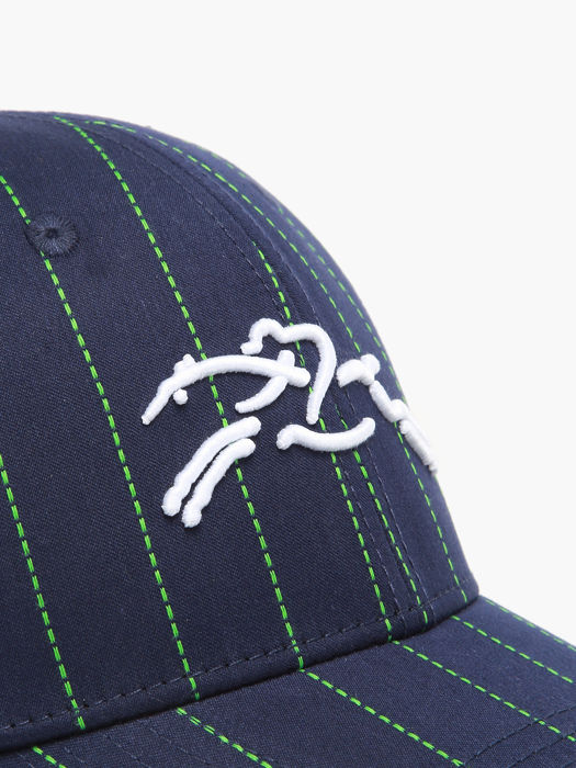 Longchamp Coton essential université Blauw