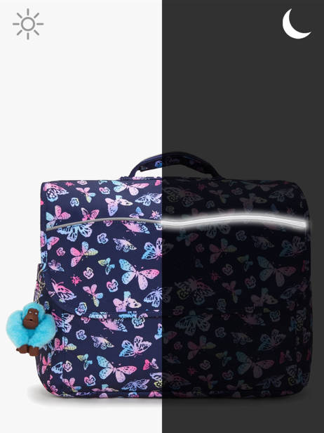 Boekentas 1 Compartiment Kipling Blauw back to school KI3652 ander zicht 5