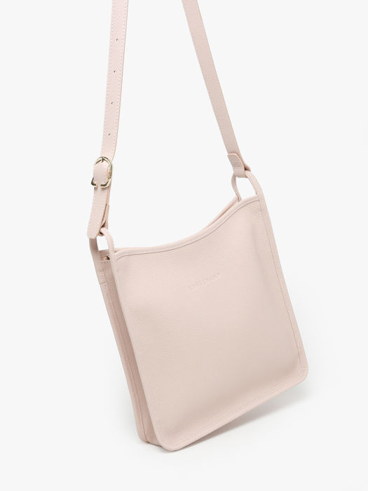 Longchamp Le foulonné Sac porté travers Rose