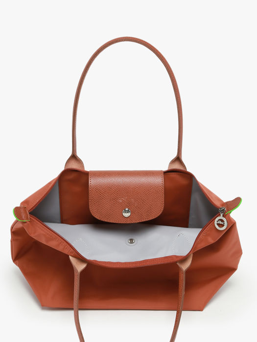 Longchamp Le pliage green Schoudertas Bruin