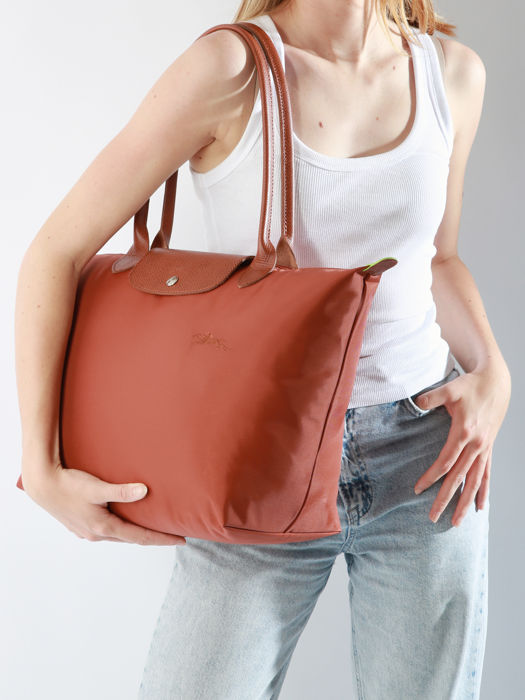 Longchamp Le pliage green Besace Marron