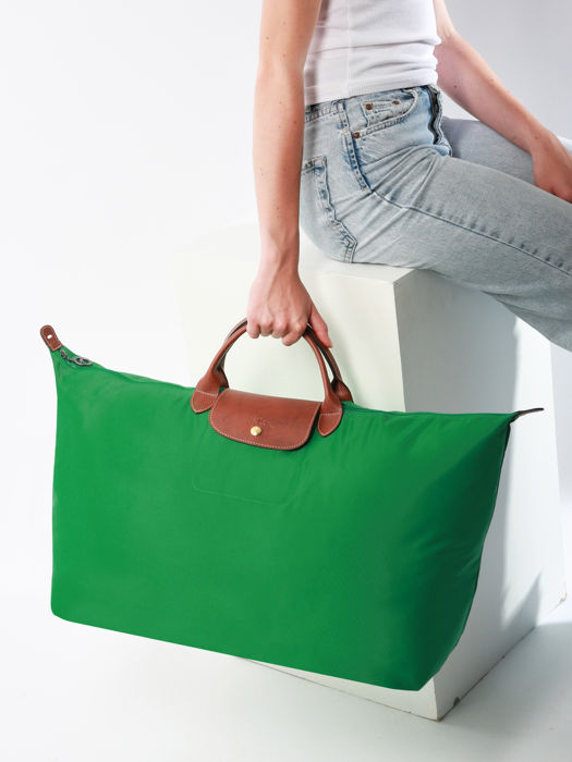 Longchamp Le pliage original Sac de voyage Vert