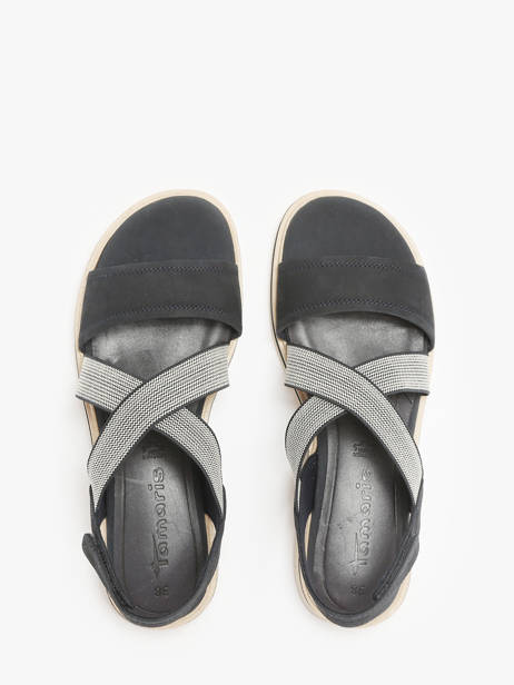 Sandalen Uit Leder Tamaris Blauw accessoires 42 ander zicht 3