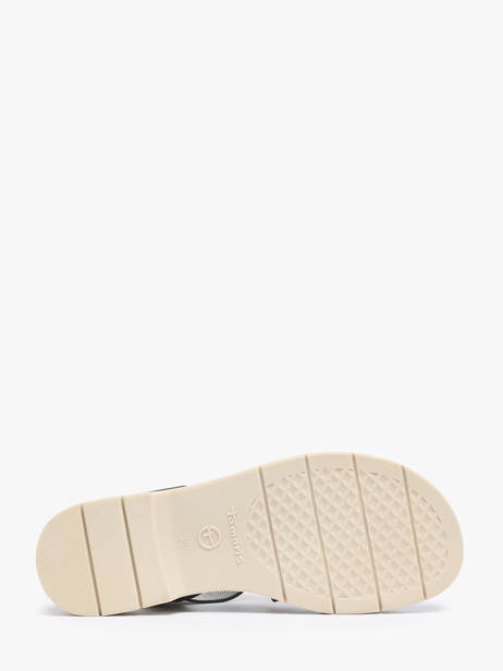 Sandalen Uit Leder Tamaris Blauw accessoires 42 ander zicht 4