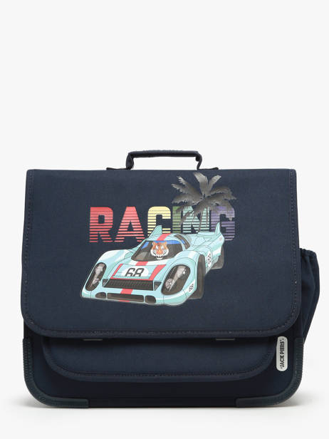 Cartable 2 Compartiments Jack piers Bleu jp boys B