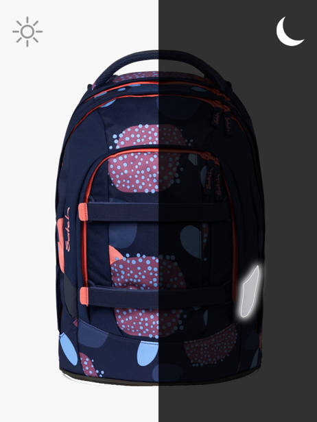 Rugzak Satch Blauw pack 186 ander zicht 5