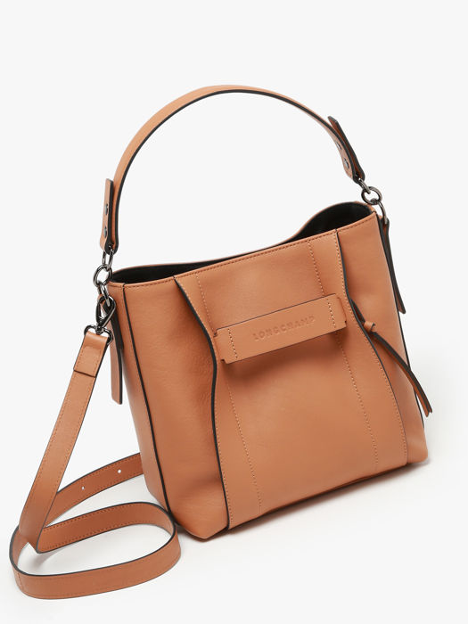 Longchamp Longchamp 3d Cross body tas Bruin