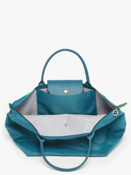 Longchamp Le pliage green Sac porté main Bleu