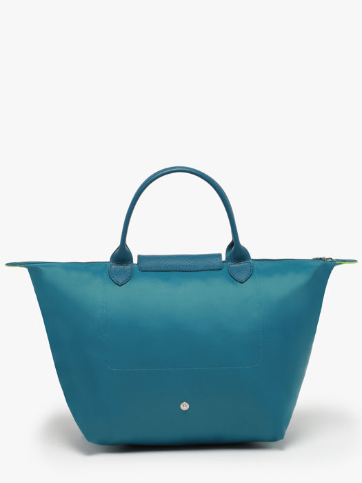 Longchamp Le pliage green Sac porté main Bleu