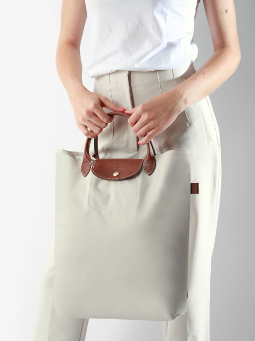 Longchamp Le pliage original Sac porté main Blanc