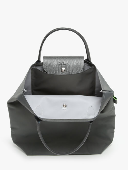 Longchamp Le pliage green Sac porté main Gris