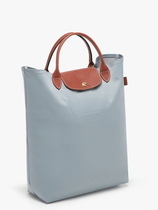 Longchamp Le pliage original Sac porté main Gris