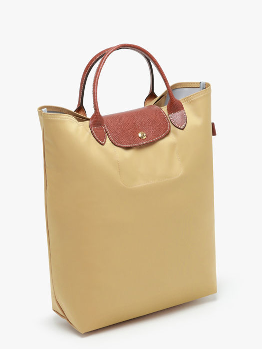 Longchamp Le pliage original Handtas Geel