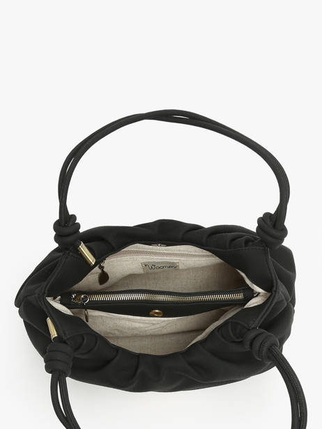 Schoudertas Muscari Woomen Zwart muscari WMUS09 ander zicht 3