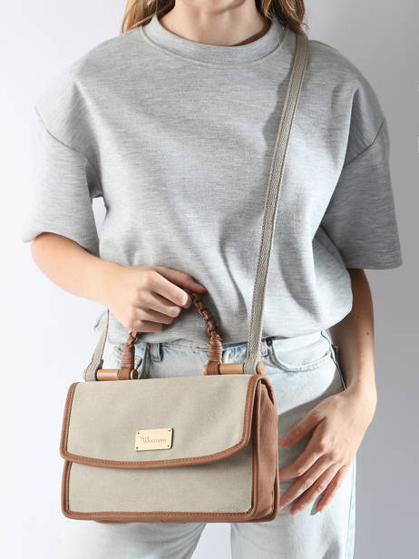 Cross Body Tas Laelia Woomen Beige laelia WLAE03 ander zicht 1