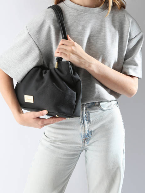 Schoudertas Muscari Woomen Zwart muscari WMUS09 ander zicht 1