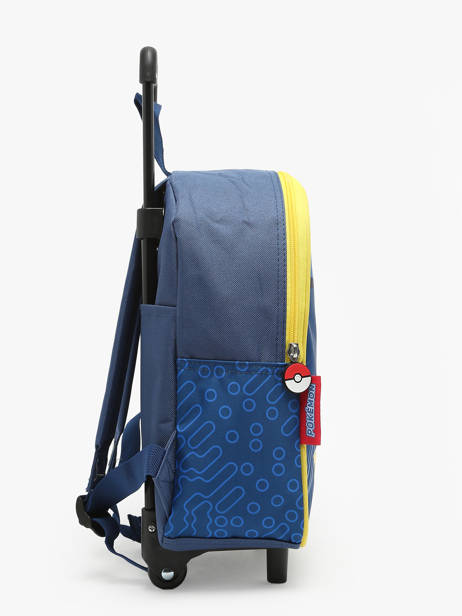 Rugzak 1 Compartiment Pokemon Blauw energie electrique 23AK204F ander zicht 2