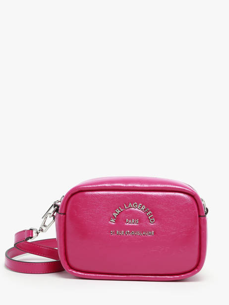 Cross Body Tas Rsg Polyurethaan Karl lagerfeld Roze rsg 245W3096