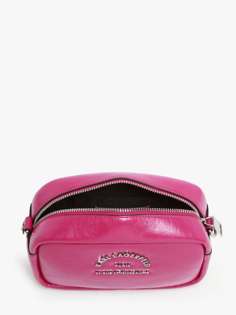Cross Body Tas Rsg Polyurethaan Karl lagerfeld Roze rsg 245W3096 ander zicht 3