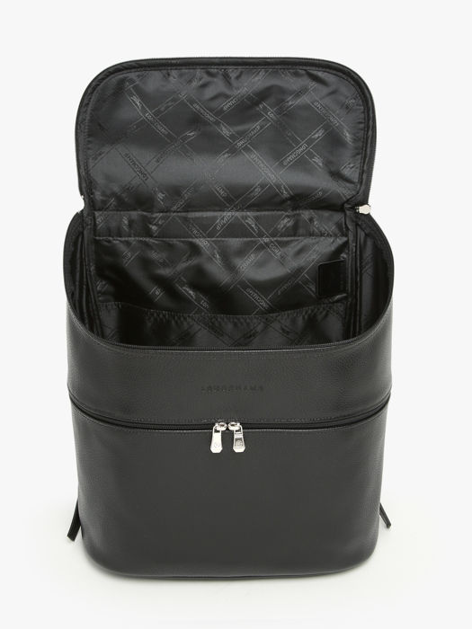 Longchamp Le foulonné Sac à dos Noir