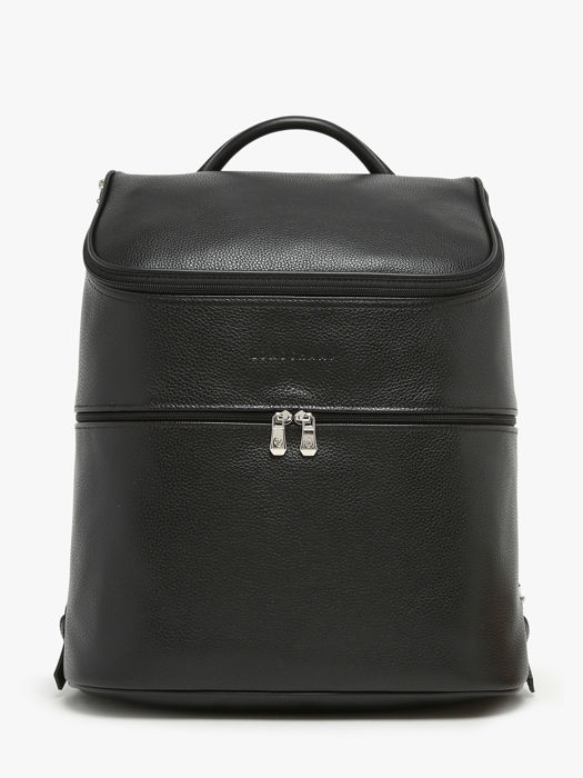 Longchamp Le foulonné Sac à dos Noir