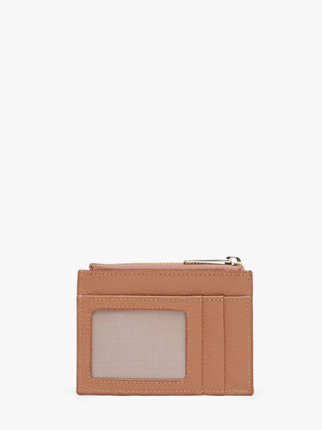 Kaarthouder Leder Lancaster Beige dune 22 ander zicht 2