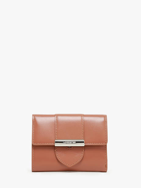Portefeuille Cuir Lancaster Marron paris ily 50