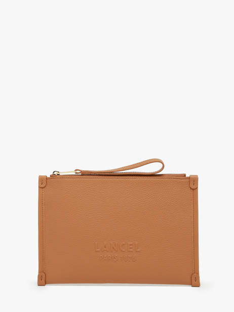 Pochette Zippée Jour Cuir Lancel Marron jour A13174