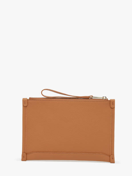 Pochette Zippée Jour Cuir Lancel Marron jour A13174 vue secondaire 3