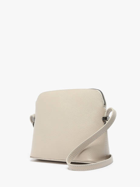 Cross Body Tas Caviar Leder Milano Beige caviar CA240614 ander zicht 2