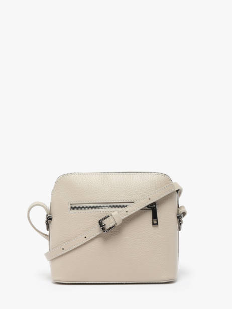 Cross Body Tas Caviar Leder Milano Beige caviar CA240614 ander zicht 4