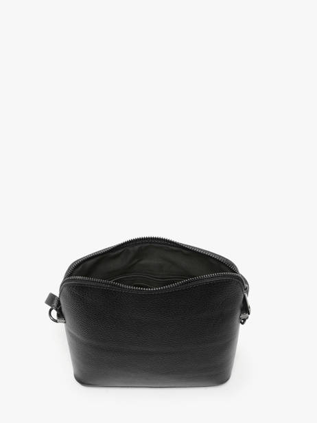 Cross Body Tas Caviar Leder Milano Zwart caviar CA240614 ander zicht 3