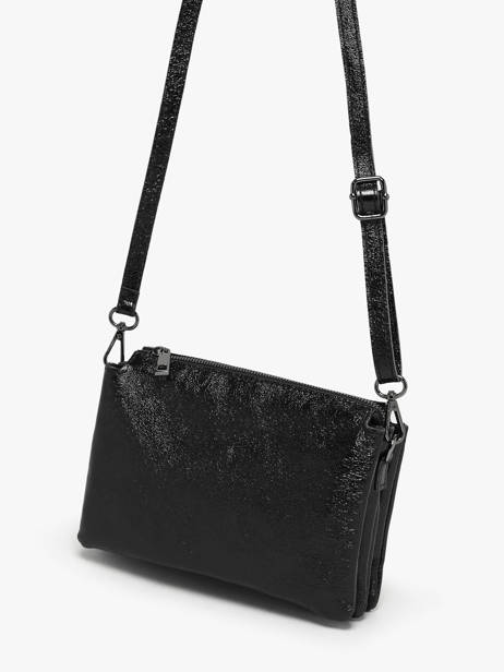 Cross Body Tas Nine Milano Zwart nine NI23116 ander zicht 2