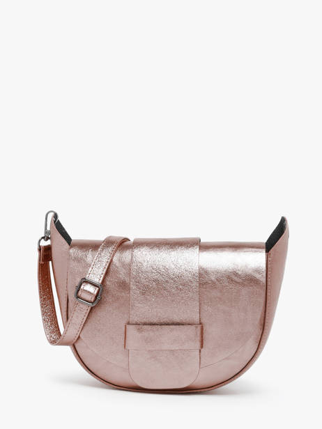 Sac Bandoulière Nine Cuir Milano Marron nine NI24065