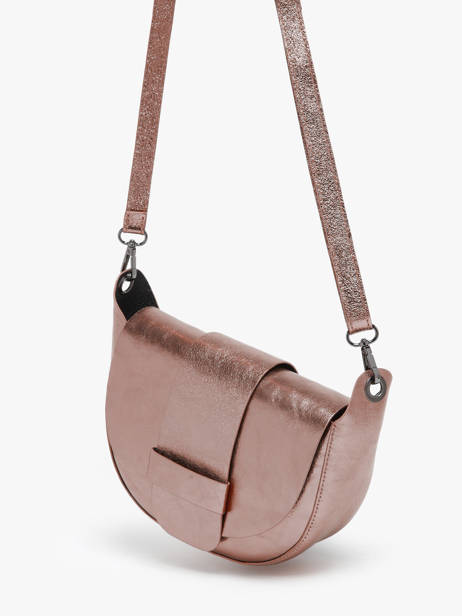 Sac Bandoulière Nine Cuir Milano Marron nine NI24065 vue secondaire 2