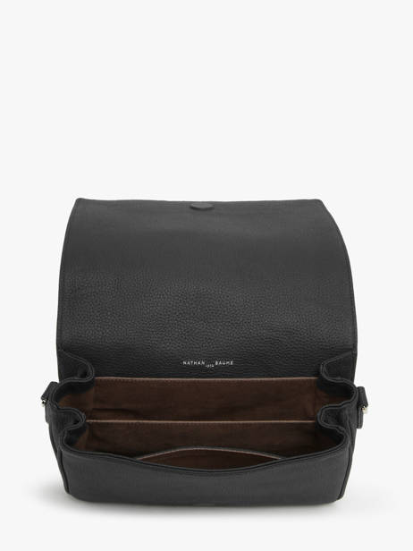 Cross Body Tas Rotterdam Leder Nathan baume Zwart mondrian 3 ander zicht 3