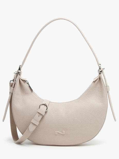 Schoudertas Olga Leder Nathan baume Beige nathan 1932 64