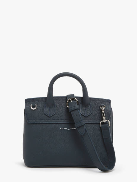 Cross Body Tas Calie Leder Nathan baume Blauw nathan 19 ander zicht 4