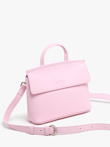 Cross Body Tas Calie Leder Nathan baume Roze nathan 19 ander zicht 2