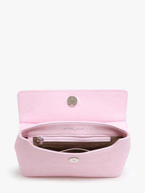 Cross Body Tas Calie Leder Nathan baume Roze nathan 19 ander zicht 3